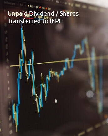 Unpaid Dividend / Shares Transferred to IEPF